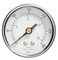 Pressure Gauge, S.S., Rimless, Brass Inside, Glycerin, Back Conn