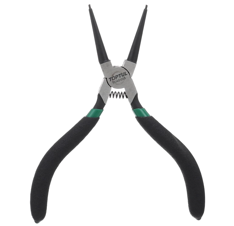 Retaining Ring Plier, Internal, Straight, Steel