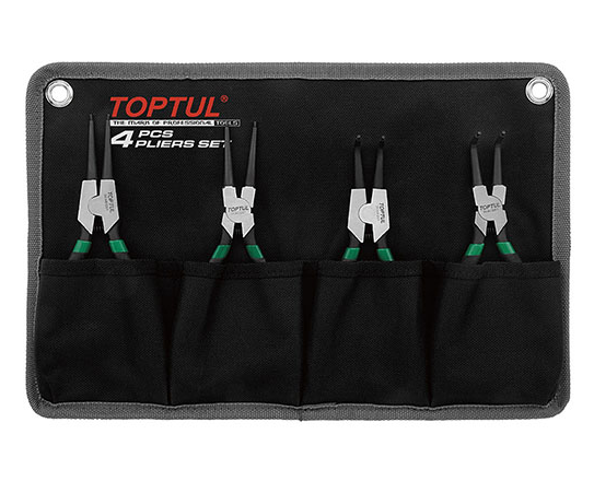 Retaining Ring Plier Set, 175 mm, 4 Pc