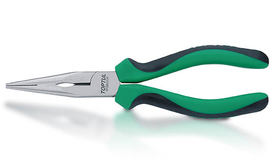 Long Needle Nose Plier, Side Cutter, Steel