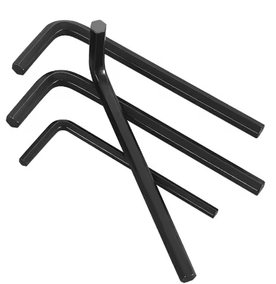 Hex Key Wrench, Steel, Metric