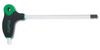 Hex Key Wrench, T-Handle, Steel