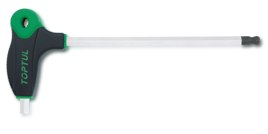 Hex Key Wrench, T-Handle, Ball Point, Steel
