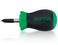 Stubby Phillips Screwdriver, Steel, Rubber Handle