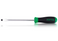 Slotted Screwdriver, Steel, Rubber Handle
