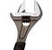 Adjustable Wrench, Big Mouth