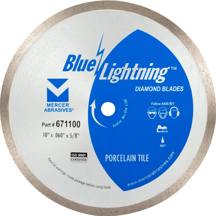 Circular Saw Blade, Diamond, Porelain Tile