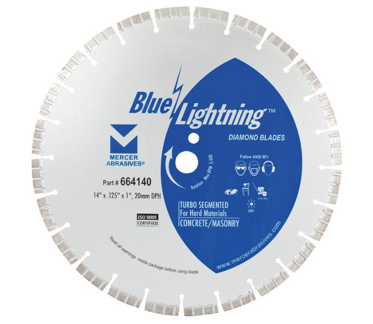 Circular Saw Blade, Turbo Segmented Diamond