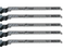 Jig Saw Blades, Clean For Wood, High Carbon Steel, 4", 10 TPI, 100 Pk