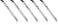 Jig Saw Blades, Reverse Pitch, High Carbon Steel, 4", 10 TPI, 5 Pk
