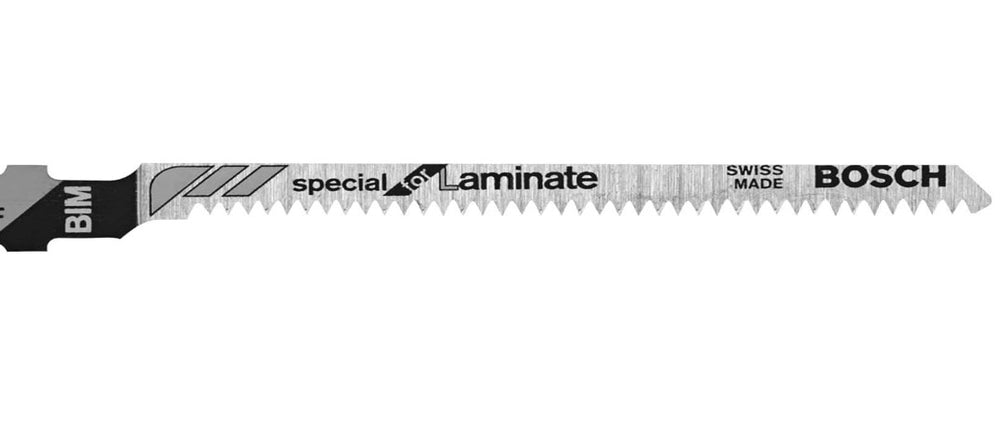 Jig Saw Blades, Special For Laminate, High Speed Steel, 3", 20 TPI, 5 Pk