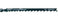 Jig Saw Blades, Speed For Wood, High Speed Steel, 4", 6 TPI, 5 Pk