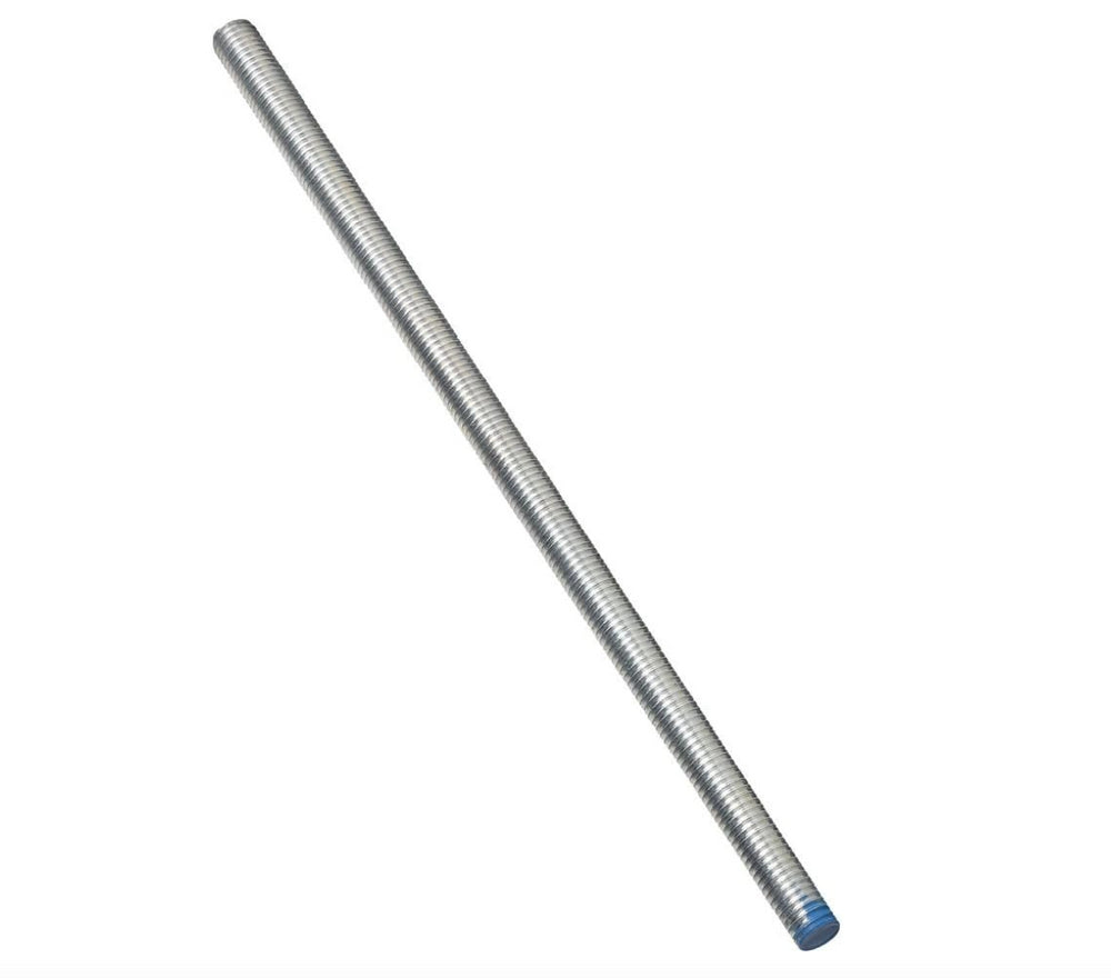 Threaded Rod, Zinc Plated Steel, M10  x  1Mtr